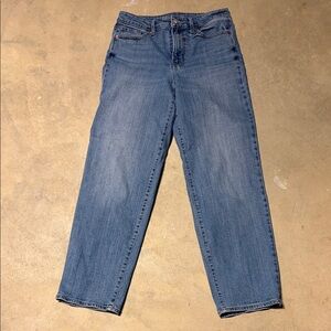 Old Navy Straight Leg High Rise OG Loose Jeans size 8